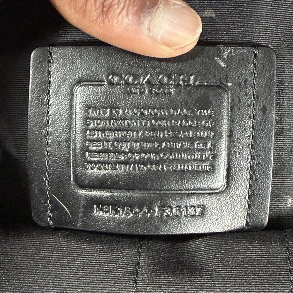 Coach worn but